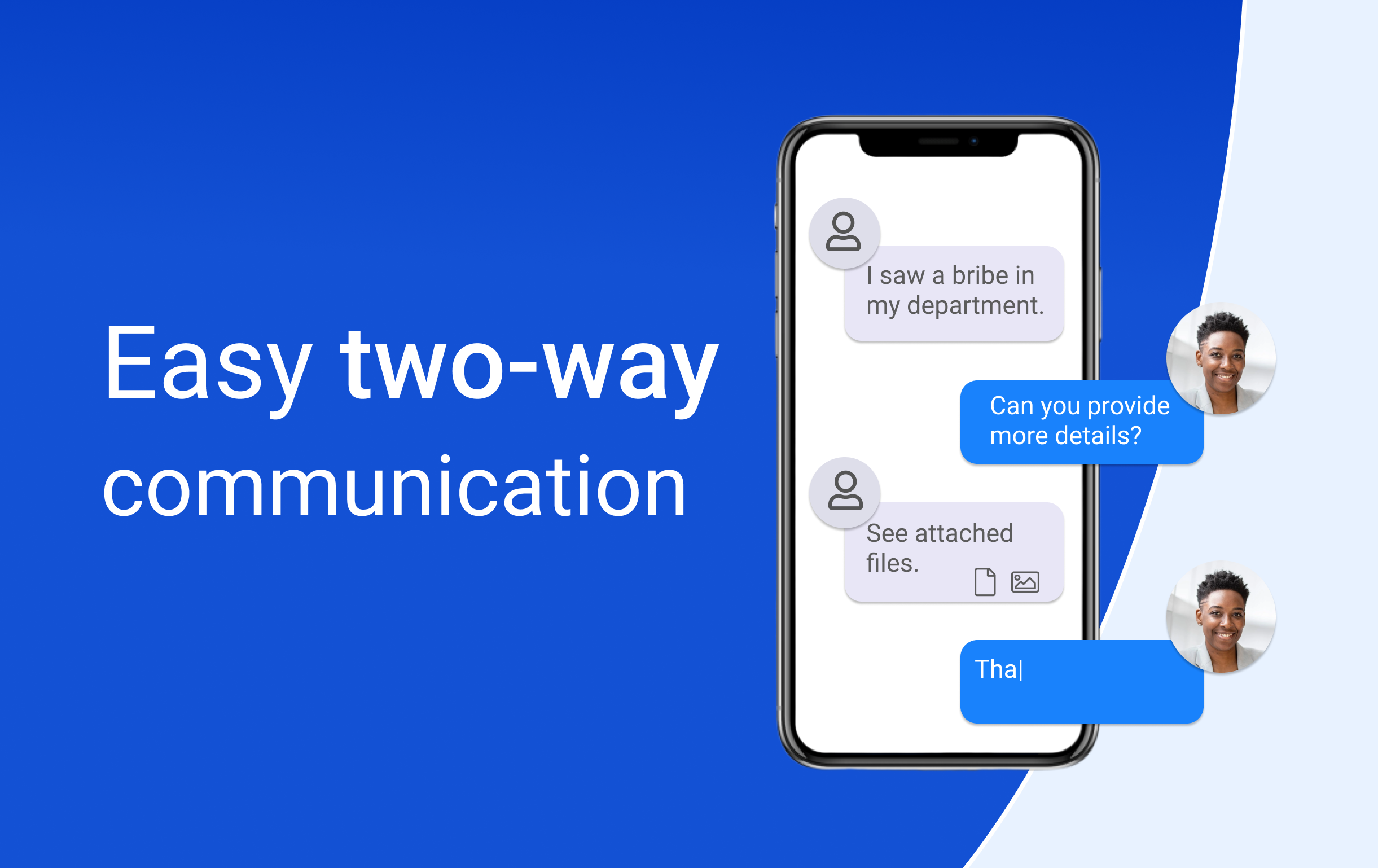 screenshot of Whistleblower Software